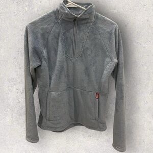North Face • Baby Blue Fleece Half Zip • XS